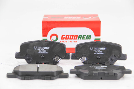 Гальмівні колодки зад. ASX/Outlander/C4/6/4008 12- - GOODREM RM1386