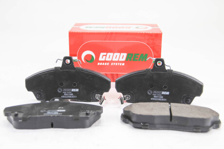 Гальмівні колодки пер. Honda Civic 91-05 (TRW) - GOODREM RM1396