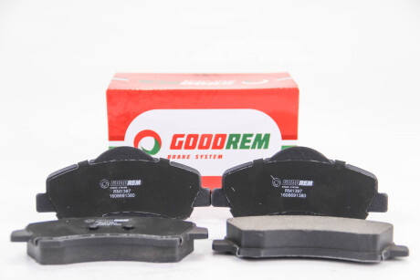 Гальмівні колодки пер. C-Elysee/C4/301/308 II 12- (Mando) - GOODREM RM1397
