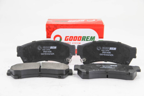 Гальмівні колодки пер. Mazda 6 07-13 - GOODREM RM1406