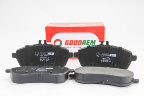 Гальмівні колодки пер. MB W204 07-14 (TRW) - GOODREM RM1412