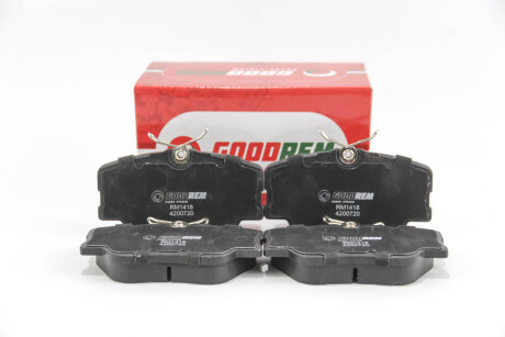 Гальмівні колодки пер. W201/124 (Lucas) - GOODREM RM1418