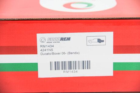 Фото 3 - Гальмівні колодки GOODREM RM1434