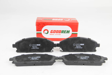 Гальмівні колодки пер. Nissan X-Trail 01-13/Pathfinder 97-04 (sumitomo) (159x55,9x16) - GOODREM RM1435