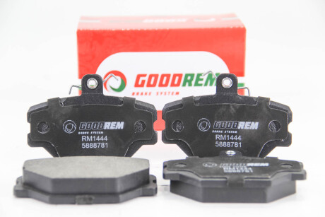 Гальмівні колодки пер. Dedra/Tempra/Tipo/Uno 86-02 - GOODREM RM1444