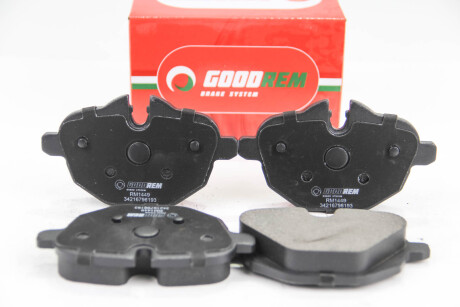 Гальмівні колодки зад. BMW 5 (F10)/X3 (F25) 10- (TRW) - GOODREM RM1449