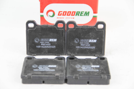 Гальмівні колодки W123/W126/W107 (58-05) - GOODREM RM1450