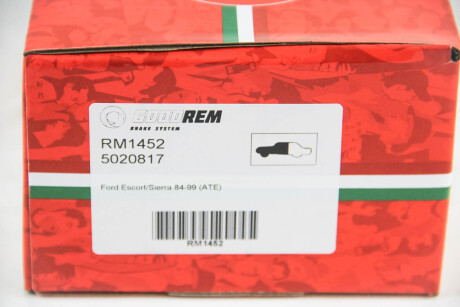 Фото 3 - Гальмівні колодки GOODREM RM1452