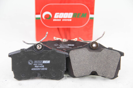 Фото 2 - Гальмівні колодки GOODREM RM1458