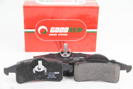 Фото 2 - Гальмівні колодки GOODREM RM1468