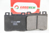 Гальмівні колодки пер. W140/W140/W140/W124/W140 91-99 - ((2420122005, A0024200420, A0024201220, A002420122005, A0024202620)) GOODREM RM1472 (фото 2)