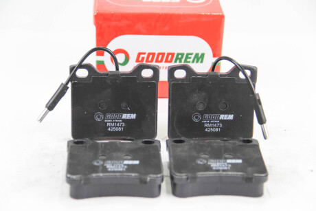 Гальмівні колодки зад. Peugeot 406/607 95- (ATE) - (425081, 425193) GOODREM RM1473