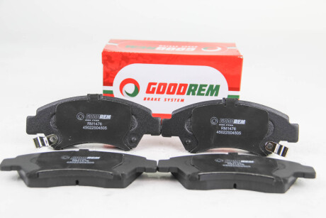 Гальмівні колодки пер. Honda Civic 87-01 (sumitomo) - (064A5SB0670, 45022SA5000, 45022SA5010) GOODREM RM1476