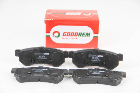 Колодки (задн.) chevrolet aveo 1.4i 06- lacetti 1.4/1.6/1.8i 2.0d 05- - GOODREM RM1479
