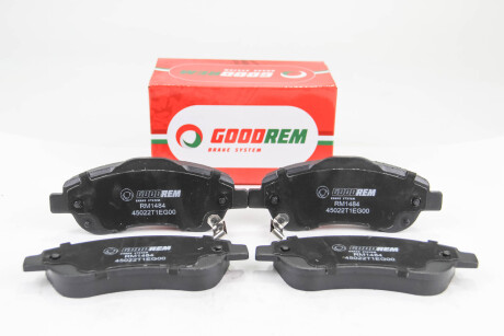 Гальмівні колодки пер. Honda CR-V 07- (bosch) - GOODREM RM1484