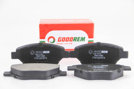 Гальмівні колодки пер. Megane (03-08) - GOODREM RM1490