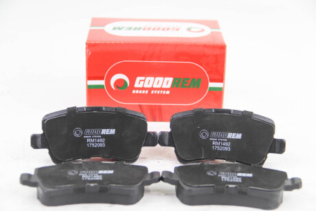 Гальмівні колодки зад. Ford Galaxy/S-Max 06-15 (TRW) - GOODREM RM1492