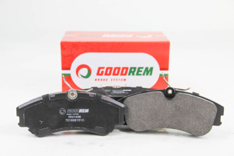 Фото 2 - Тормозные колодки GOODREM RM1496