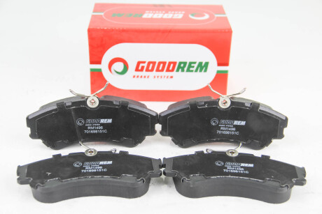 Гальмівні колодки пер. T4 90-03 (TRW) R14 - GOODREM RM1496