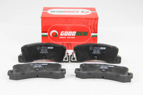 Гальмівні колодки зад. Avensis/Corolla/Camry/Corona/Celica/Carina/RX/ES 87-07 - GOODREM RM1498