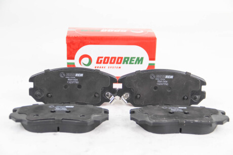 Гальмівні колодки пер. Insignia/Insignia/Malibu/9-5 08-17 - GOODREM RM1504