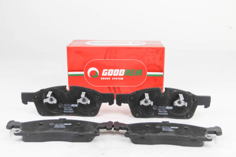 Гальмівні колодки пер. Grand Cherokee/W292//W166 10- - GOODREM RM1508