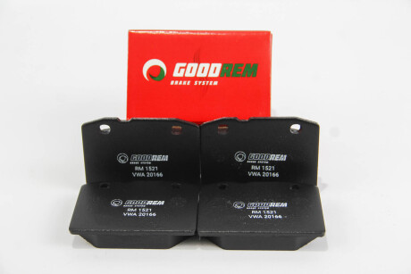 Гальмівні колодки пер. VAZ 2101-07 - GOODREM RM1521