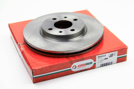 Тормозной диск перед. Doblo 05-10 (257mm) - GOODREM RM3113