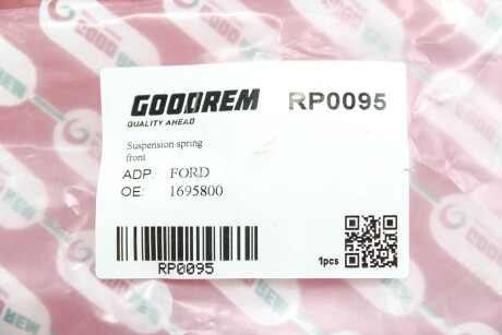 Фото 3 - Пружина підвіски GOODREM RP0095