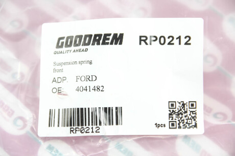 Фото 3 - Пружина підвіски GOODREM RP0212