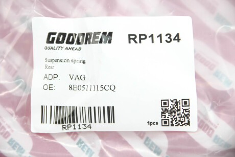 Фото 3 - Пружина підвіски GOODREM RP1134