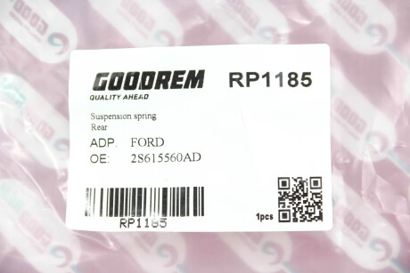 Фото 3 - Пружина підвіски GOODREM RP1185