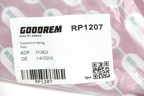 Фото 3 - Пружина підвіски GOODREM RP1207