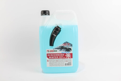 Омивач скла зимовий "BubbleGum"-22" (4л) - GOODREM RW0004