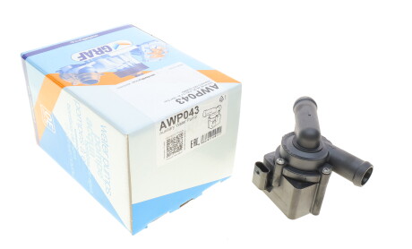 Насос системи охолодження (додатковий) Audi A4/A5/A6/Q5 2.0TDI 04-17/Seat Exeo 2.0TDI 08-13 - GRAF AWP043