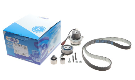 Фото 2 - Обвідний ролик ременя ГРМ GRAF KP1360-3 (KP13603)