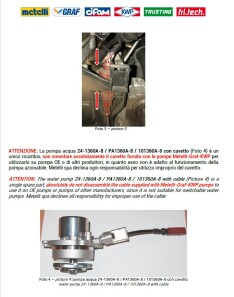 Фото 2 - Водяний насос GRAF PA1360A-8 (PA1360A8)