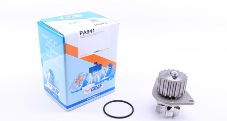 Помпа води Citroen C2/C3/C4/Peugeot 206/307 1.4 16V 03- (18z) (B/B) (6 лоп.) - (1201G2, 1609417180) GRAF PA941