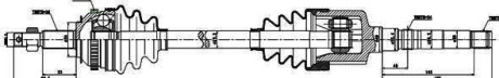 Приводной вал - GSP 209039