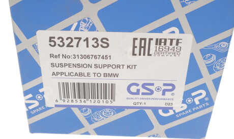 Фото 3 - Опора стойки амортизатора GSP 532713S