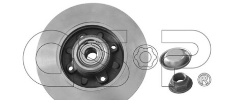 Тормозной диск - GSP 9225042K