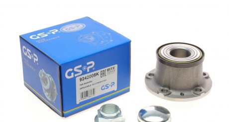 Ступица с подшипником citroen jumperfiat ducatopeugeot boxer 1.0-1.6t 06- зад. - (51754942, 1606374780, 370182) GSP 9242008K