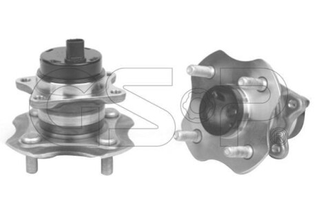 Комплект подшипника ступицы колеса - GSP 9400008