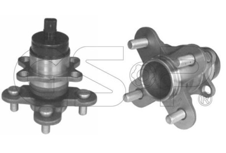 Комплект подшипника ступицы колеса - GSP 9400099