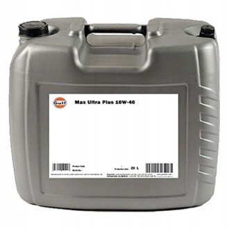 Моторна олива Max Ultra Plus 10W-40, 20 л - GULF MAXULTRAPLUS10W4020L