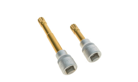 Набір головок 1/2" зі вставками XZN 2 од. - HAZET 2584-12/2