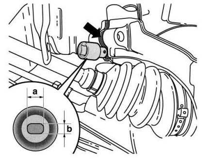 Nasadka do amortyzatorow (szt.) - HAZET 4912-1