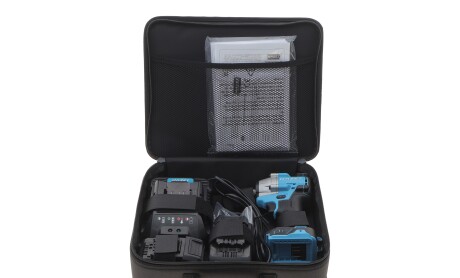 Гайкокрут акумуляторний 1/2" 600 Нм 18V 5Ah (АКБ і зарядн. пристрій) - HAZET 9512-600/4