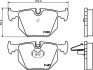 Гальмівні колодки зад. BMW 3(E46)/7(E38)/X5(E53) 94-11 (ATE) (123x59,4x17,3) - (1163324, 1163326, 1163833) HELLA PAGID 8DB355008-091 (фото 2)