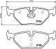 Гальмівні колодки зад. BMW 3 (E46)/SAAB 9-5/ROVER 75 96-09 (ATE) - HELLA PAGID 8DB355008-761 (фото 2)